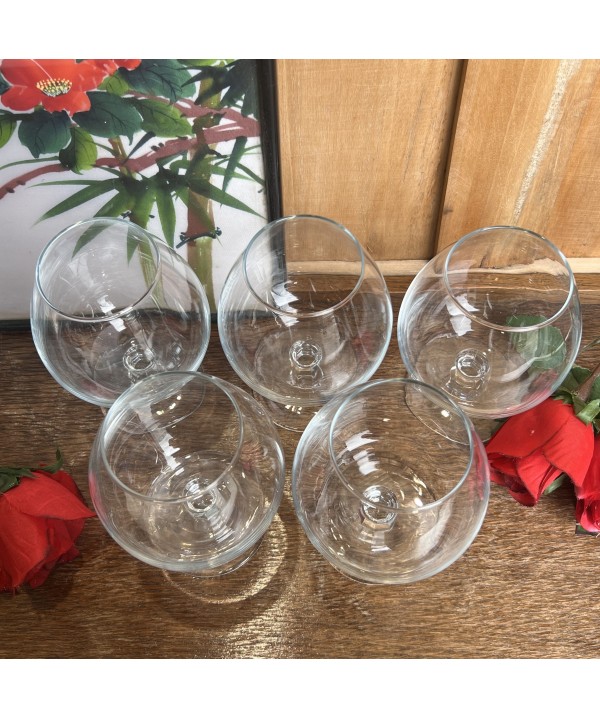 Pack De 3 Grands Verres à Cognac - Snifters LAV Misket 390 Ml - Idéal Pour Porto, Vin & Brandy