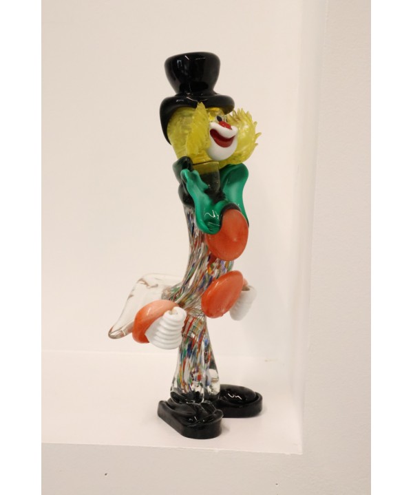 Clown en verre de Murano
