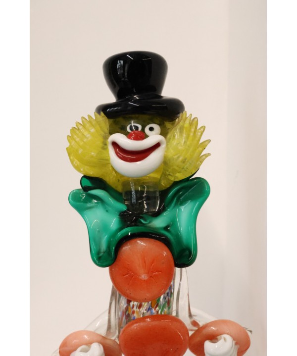 Clown en verre de Murano
