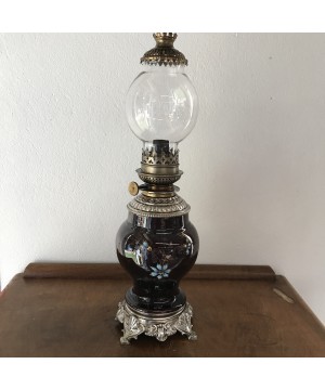 LAMPE VINTAGE A PÉTROLE