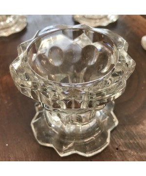 ANCIENS BOUGEOIRS EN VERRE...
