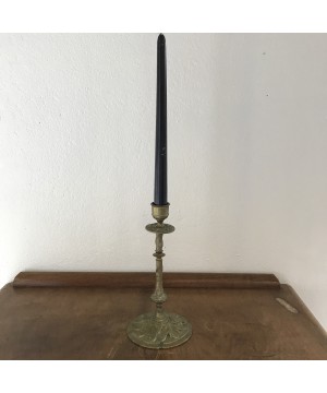 CHANDELIER VINTAGE EN LAITON