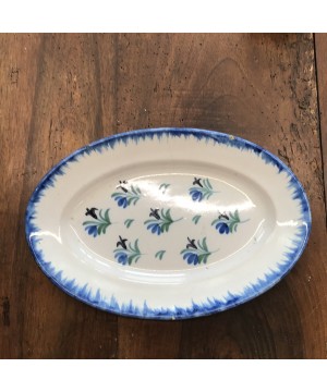 ANCIEN PLAT EN FAÏENCE