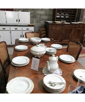 Service en porcelaine de...