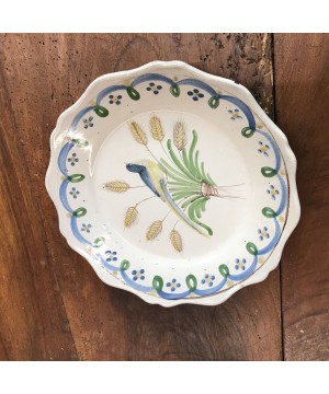 ASSIETTES EN FAIENCE