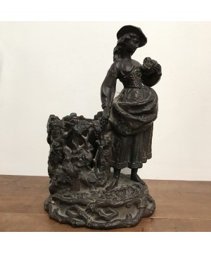 STATUE EN PLÂTRE