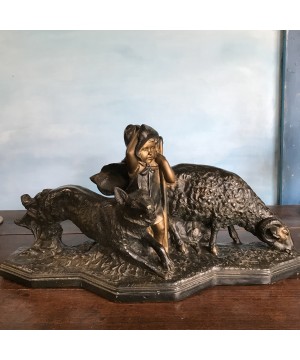 SCULPTURE EN PLATRE