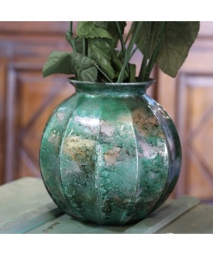 Vase ou cache pot vert