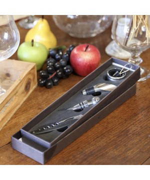 Coffret accessoires pour vin
