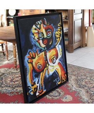 Huile sur toile - Patrick...